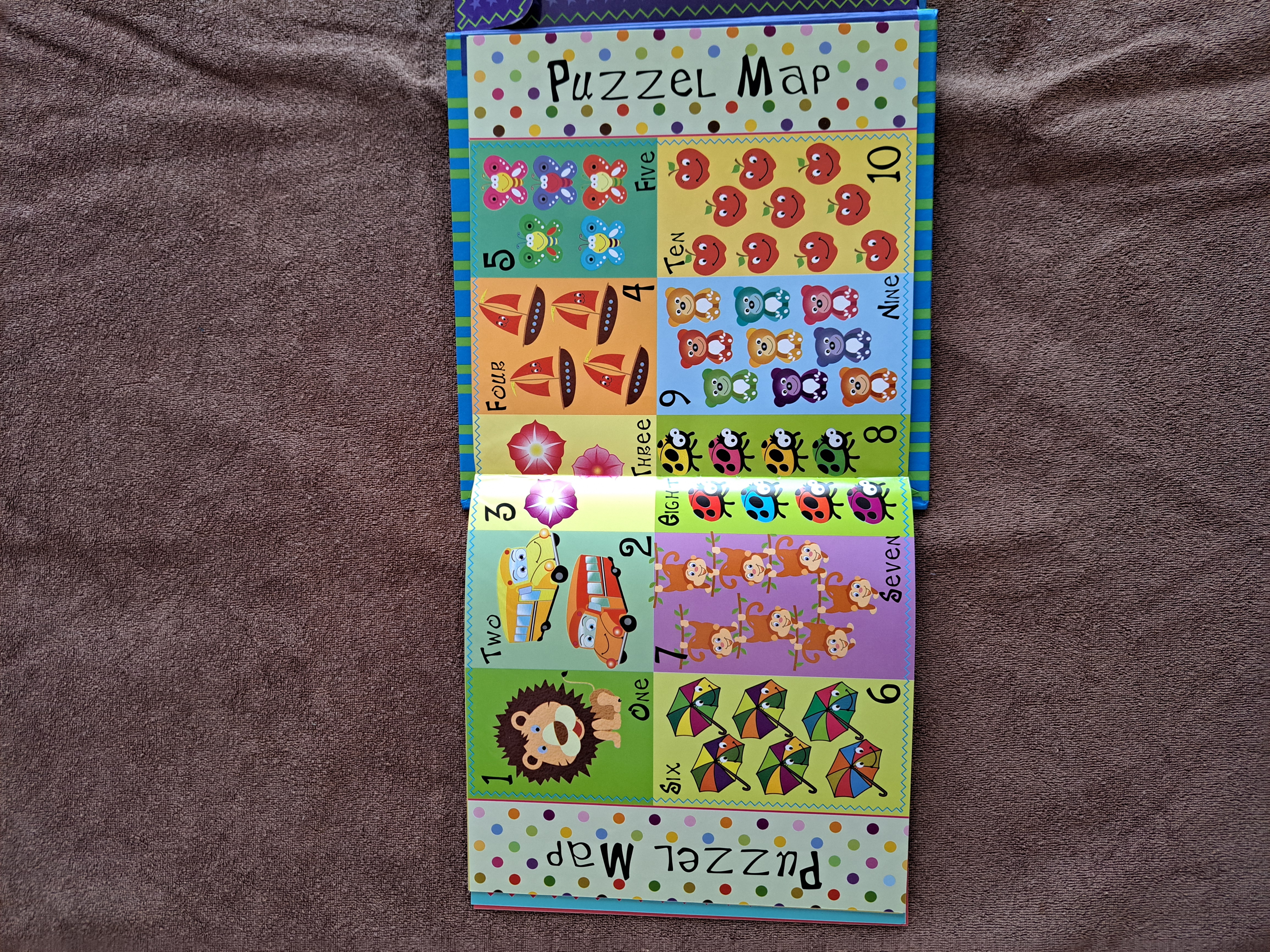 Numbers Puzzle and Book Kit