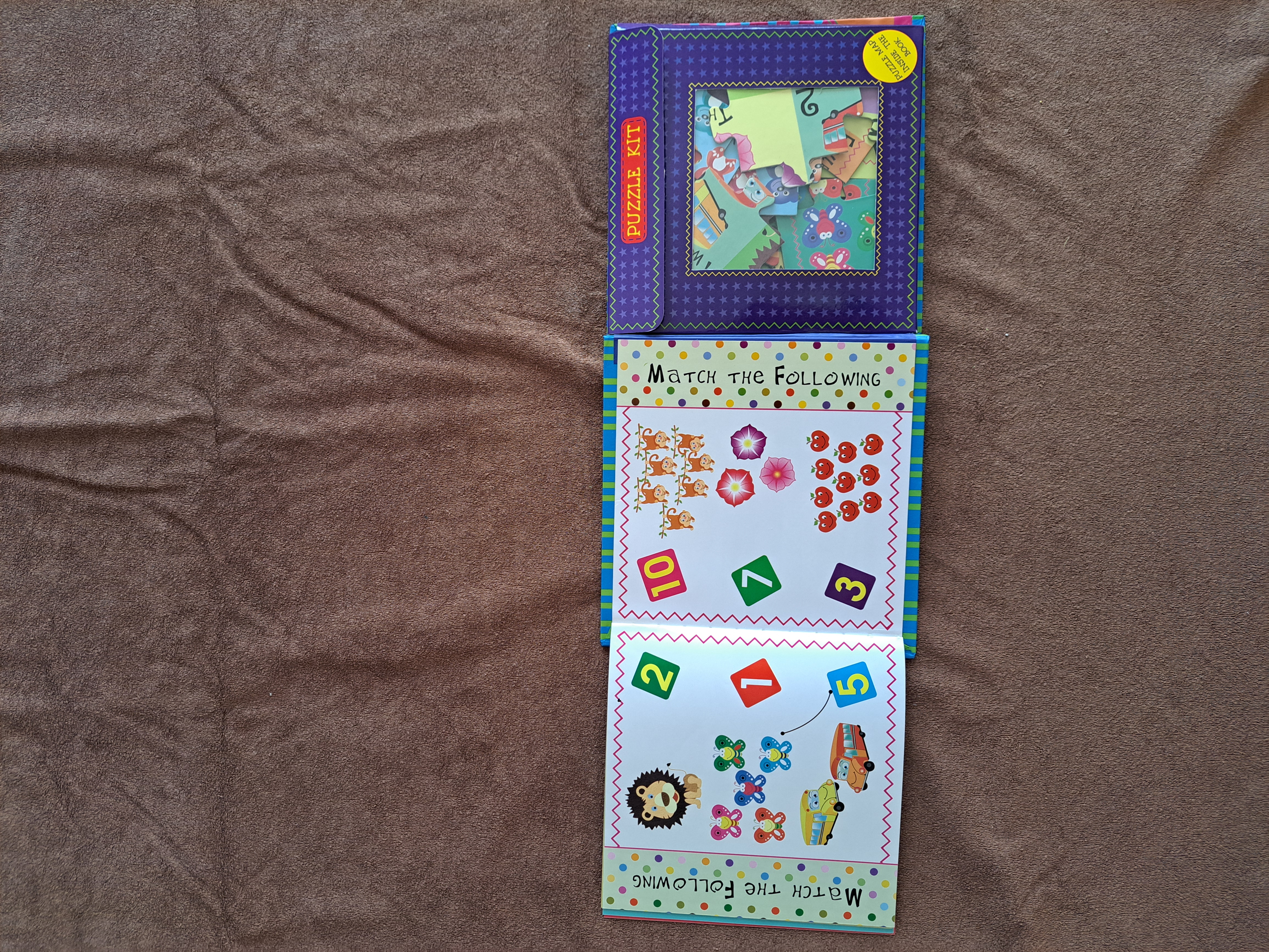 Numbers Puzzle and Book Kit