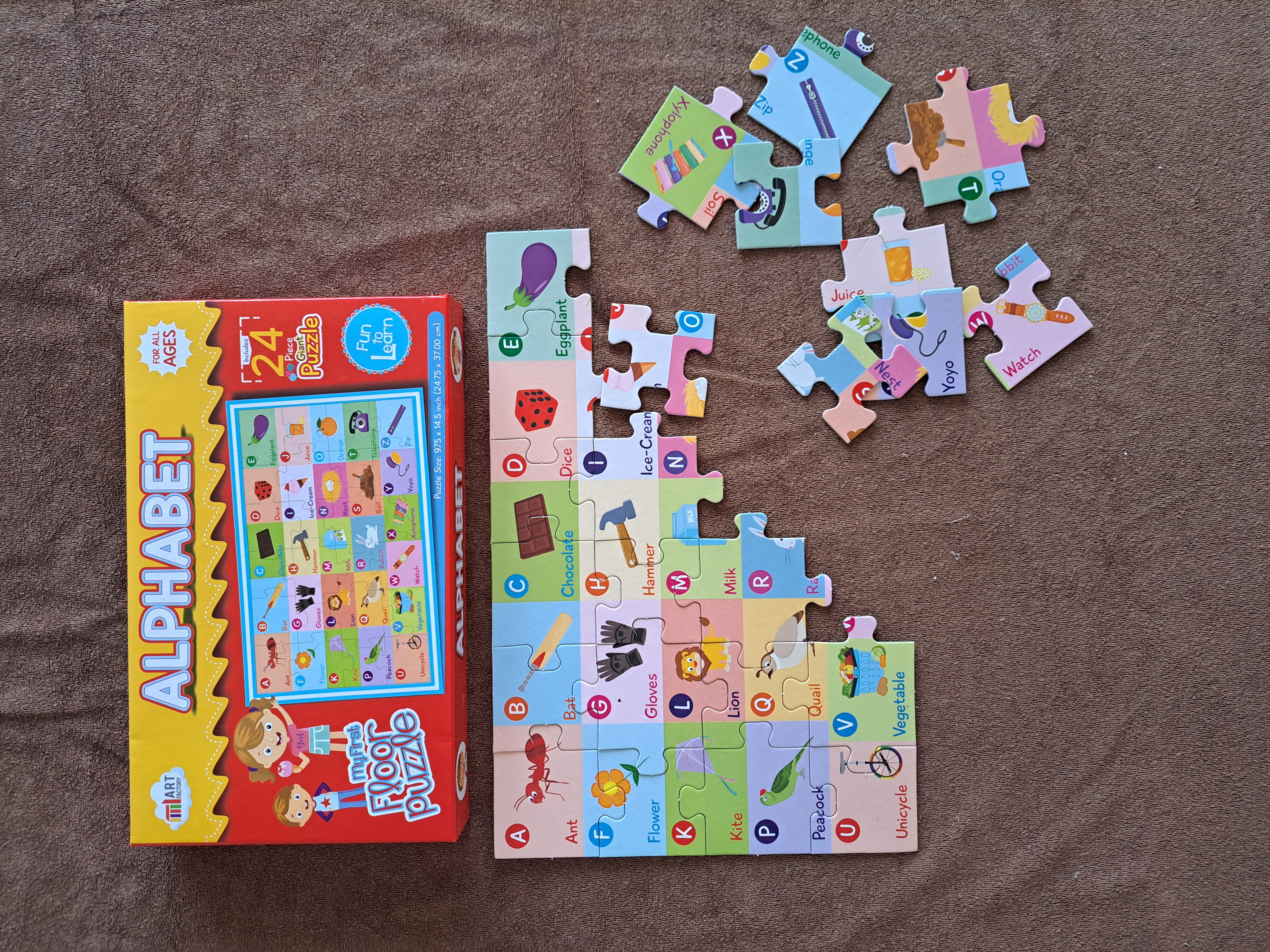 Alphabet Floor Puzzle