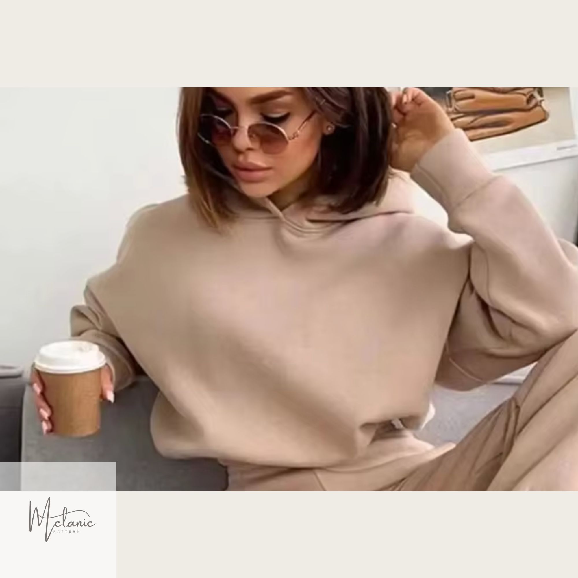 Woman Hoodie Sewing Pattern