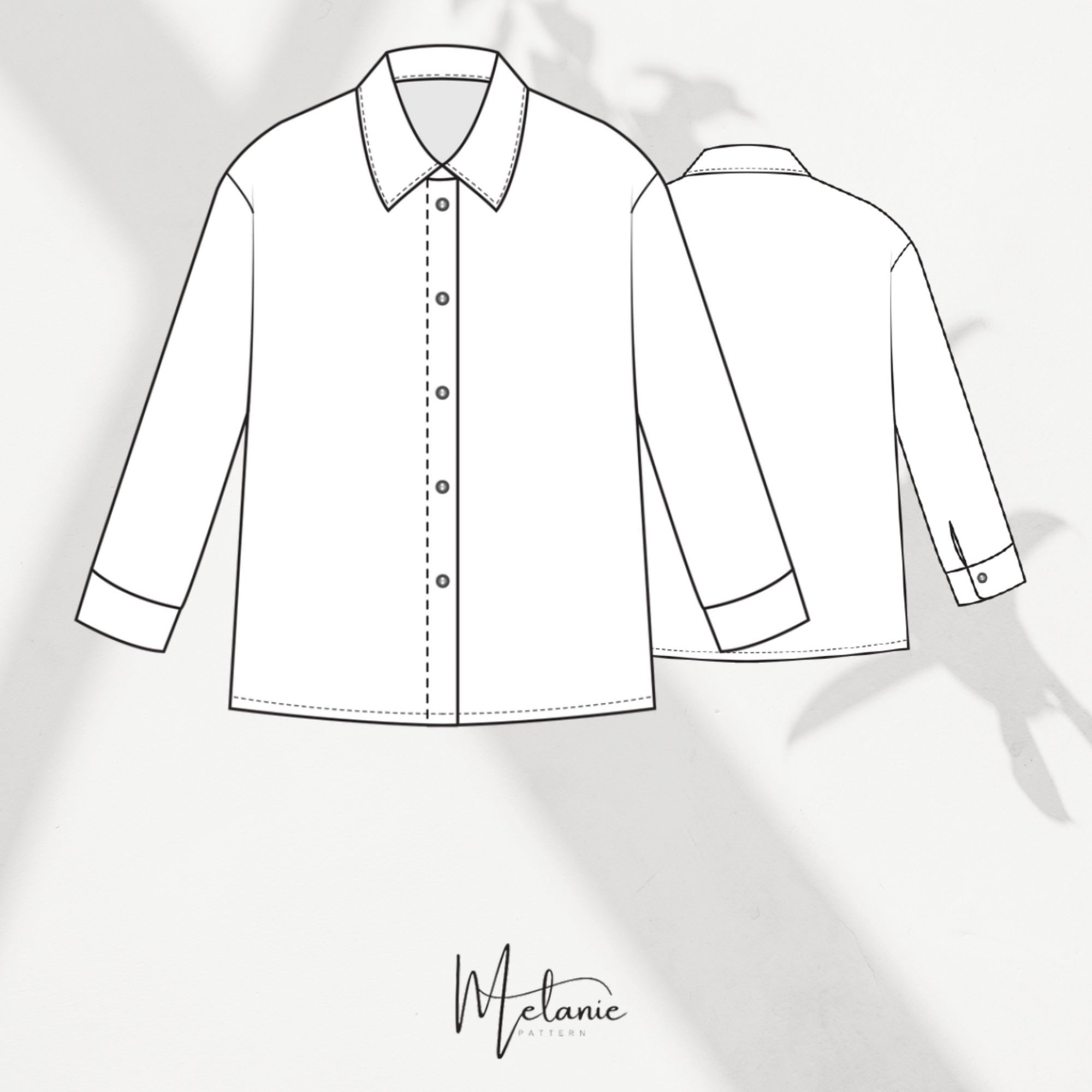 Woman Shirt Sewing Pattern