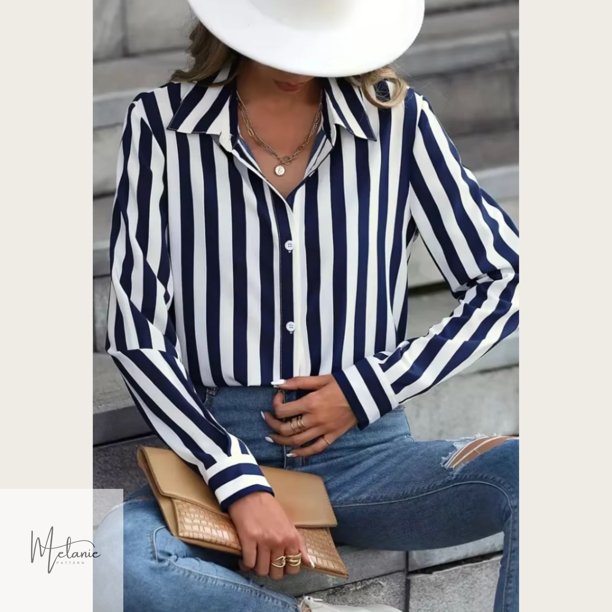 Woman Shirt Sewing Pattern