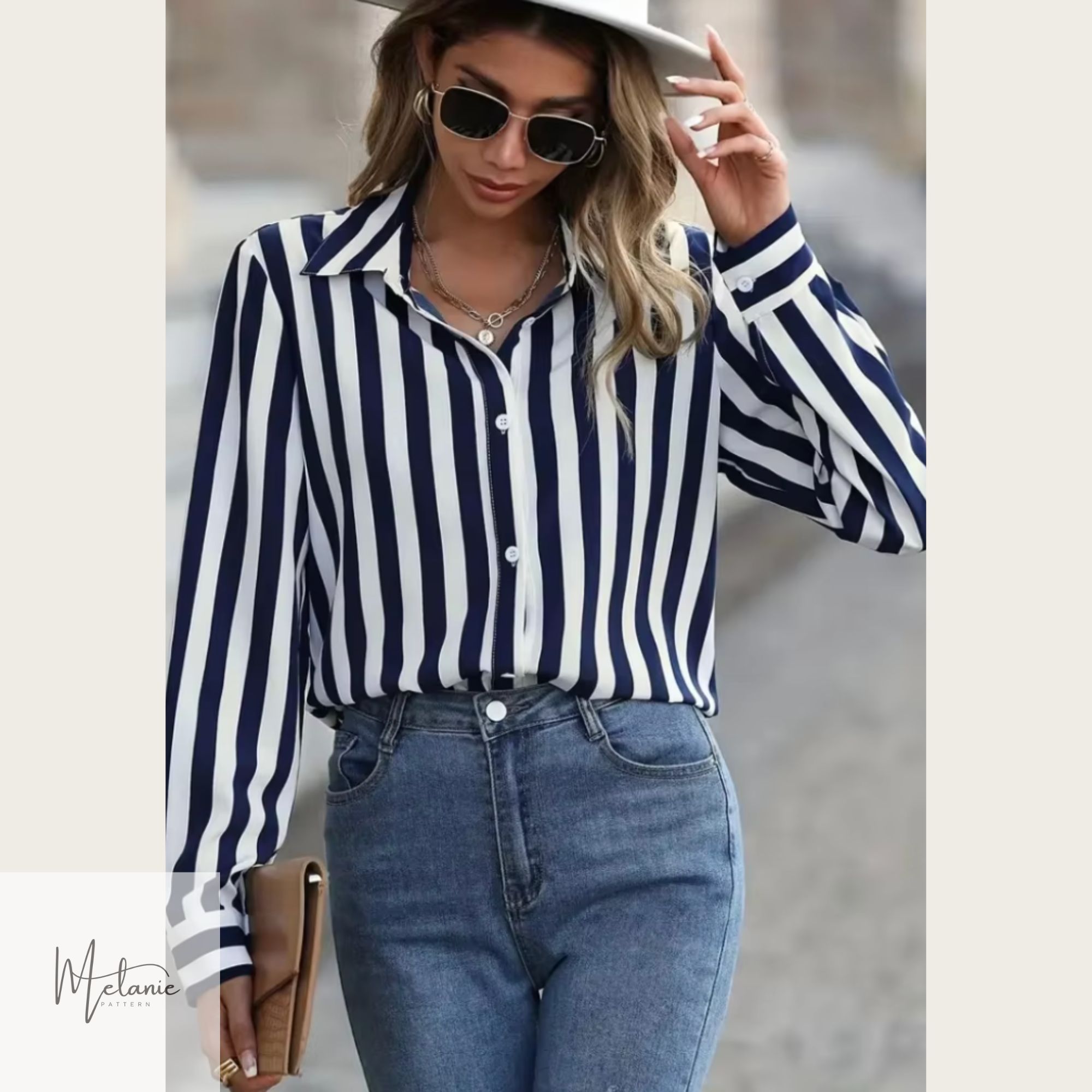 Woman Shirt Sewing Pattern