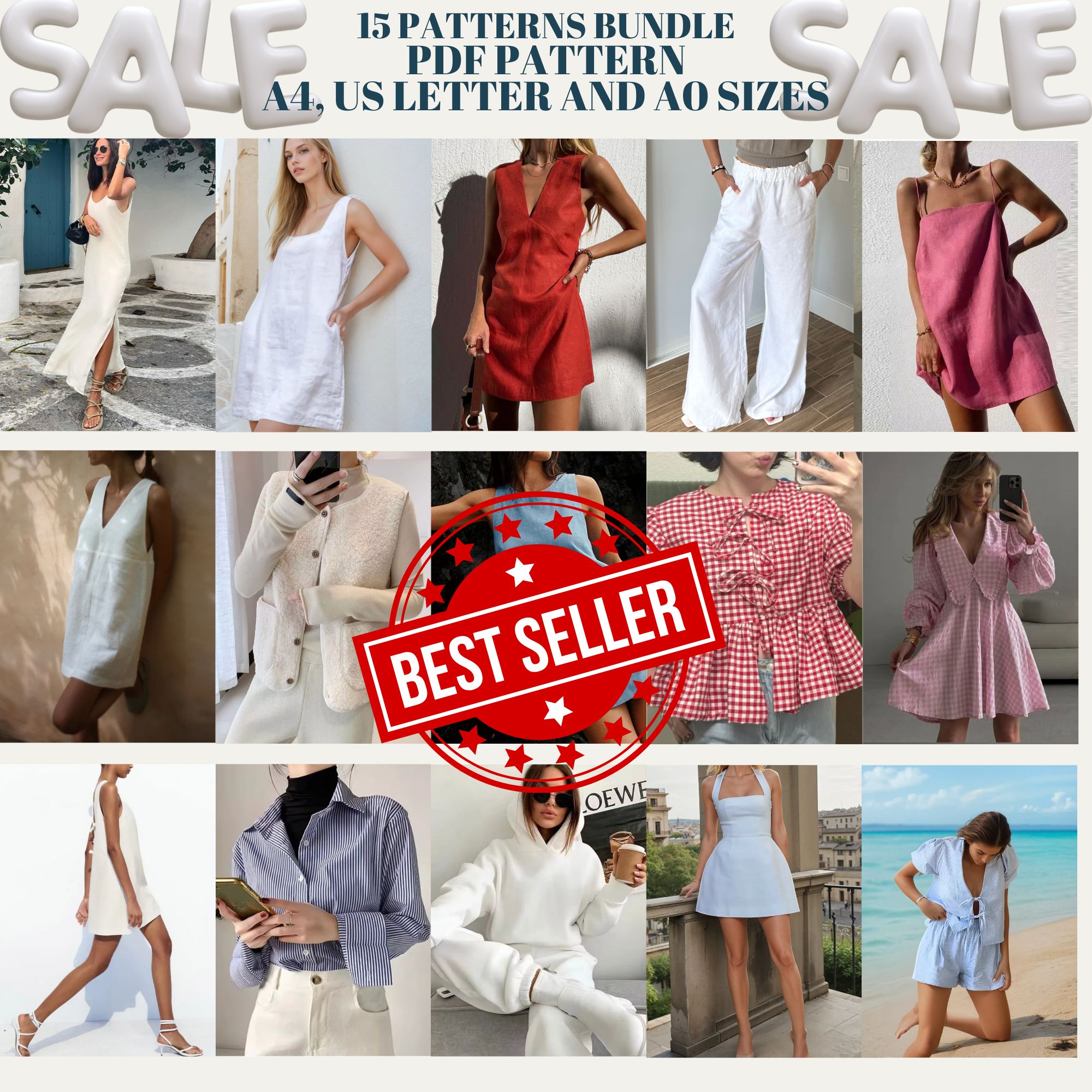 15 Patterns Bundle and 8 Video Tutorials!!