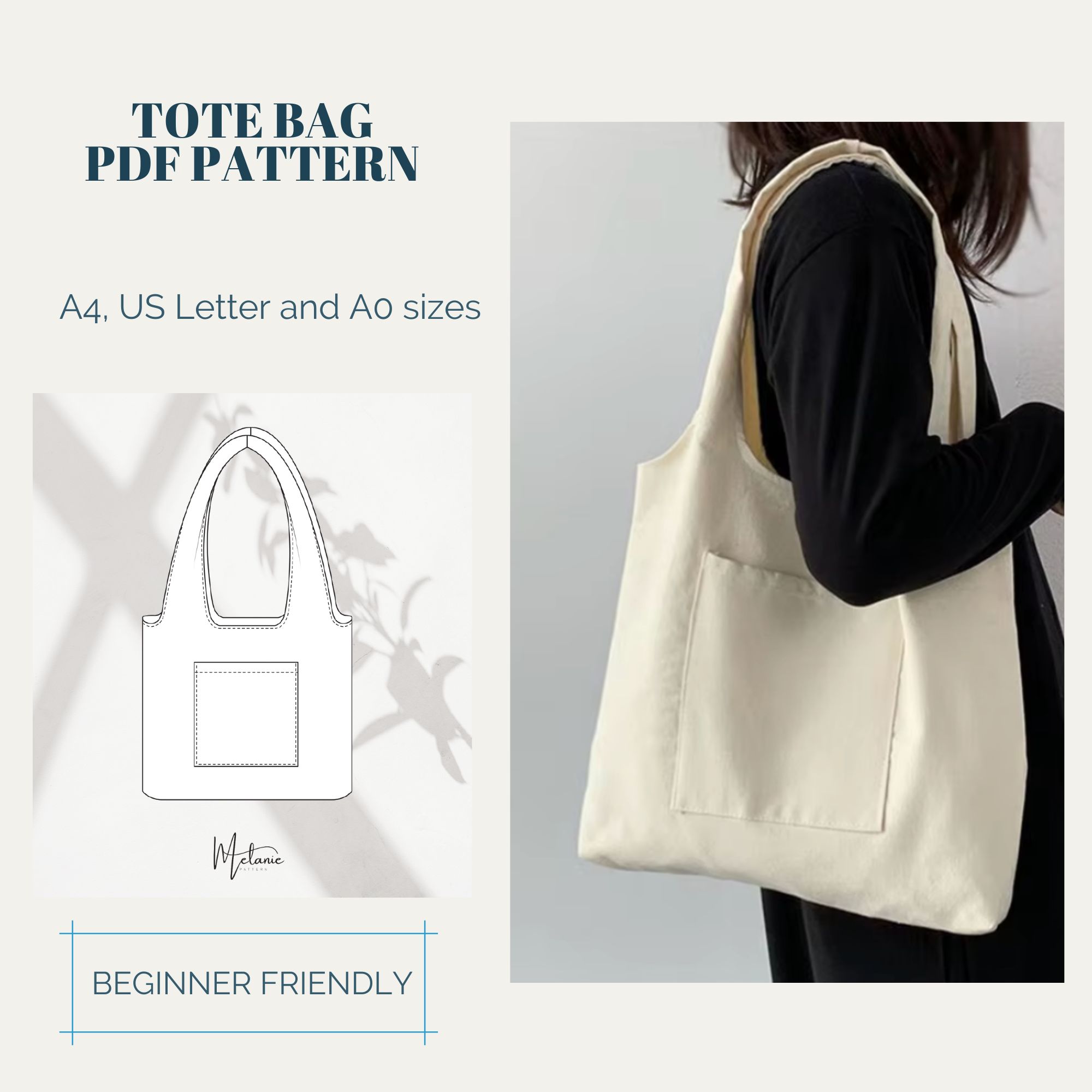 Tote Bag Sewing Pattern