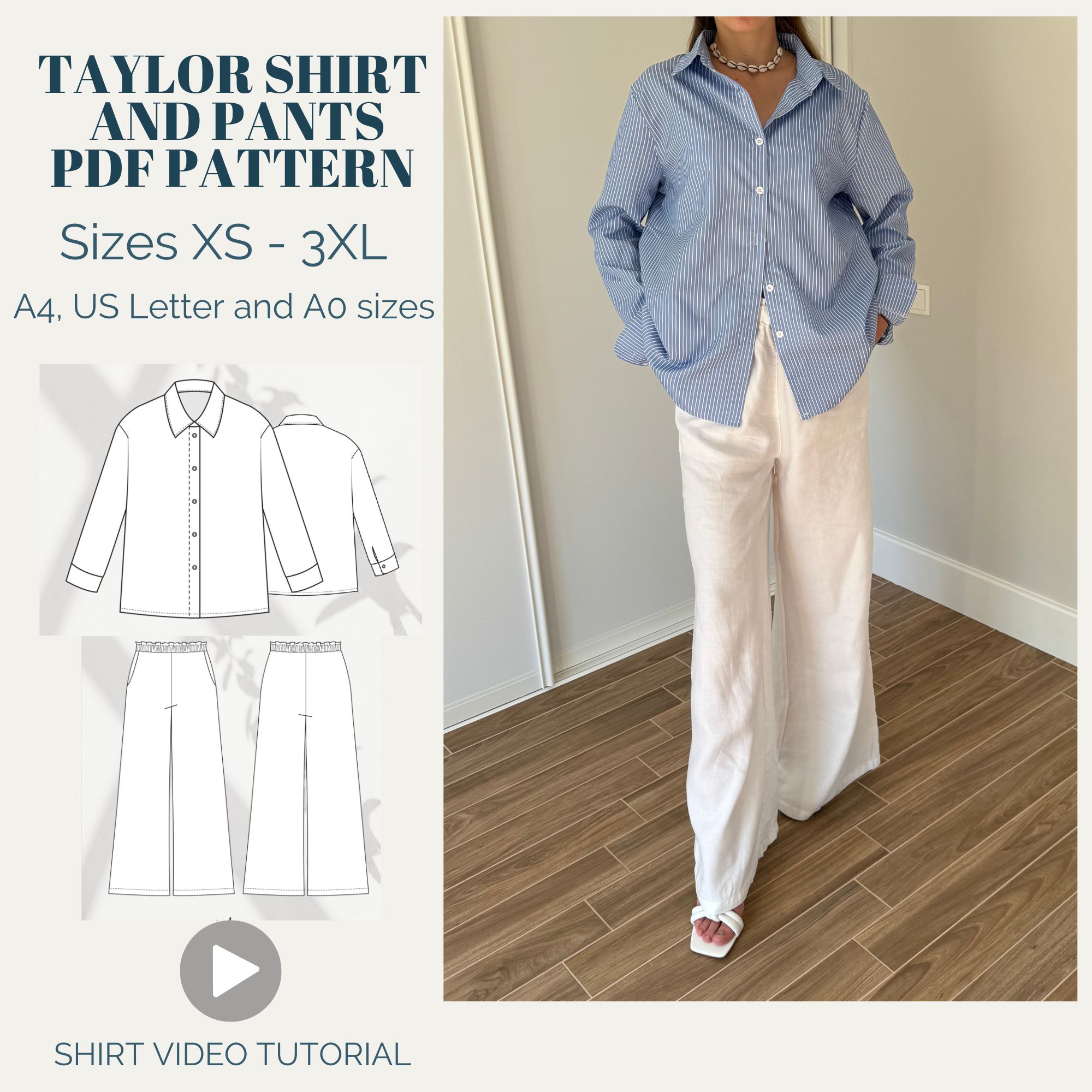 Taylor Shirt With Pants