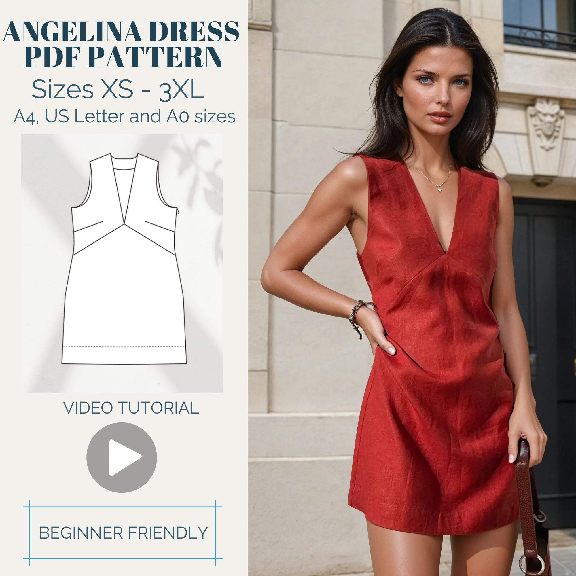 Angelina Dress Pattern