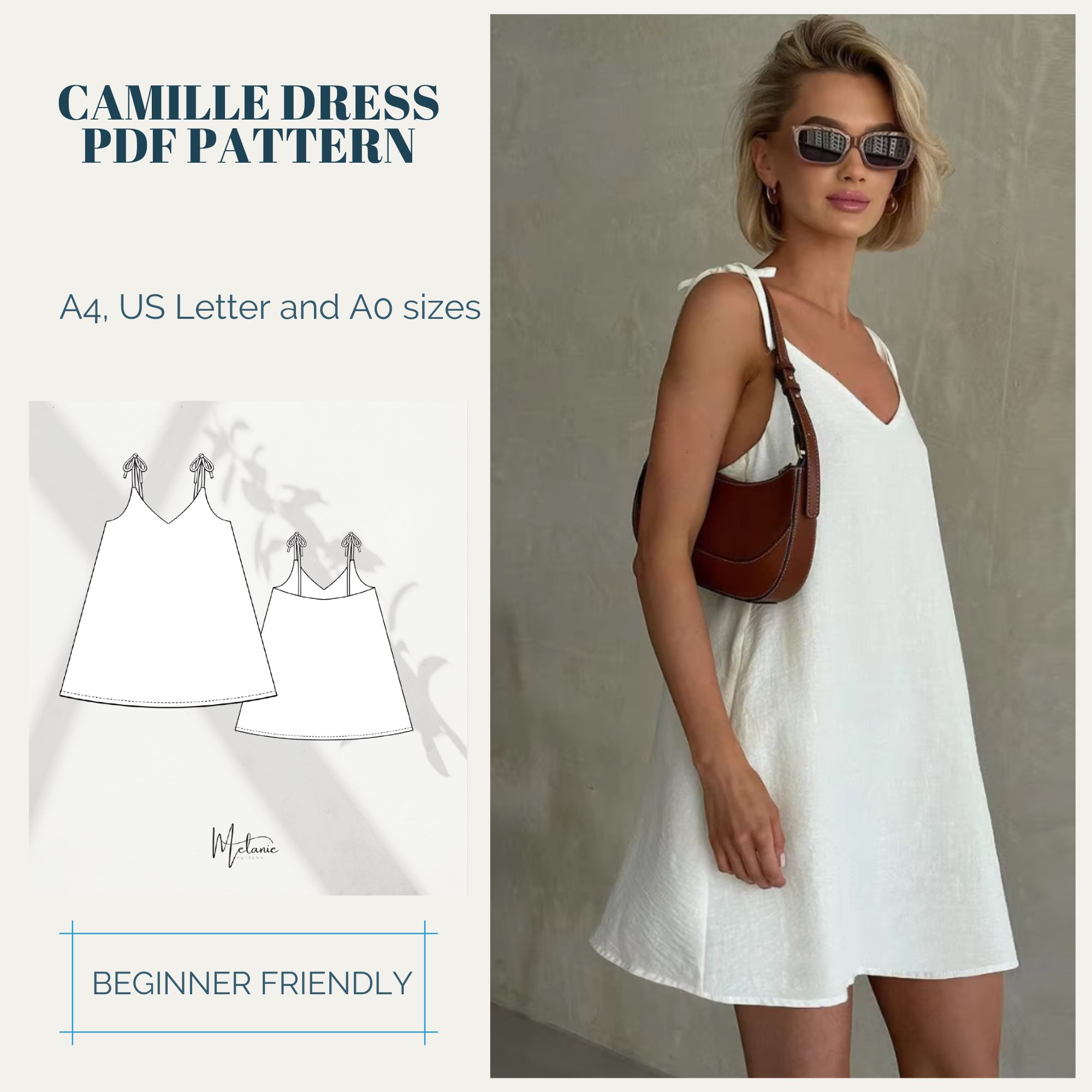 Camille Dress PDF Pattern
