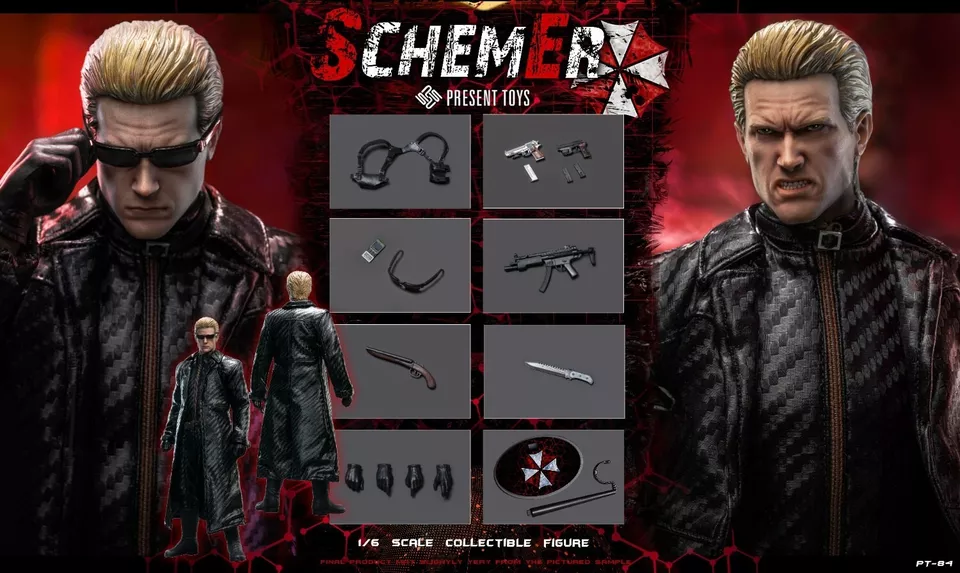 In stock! Present Toys PT-SP84 Schemer 1/6 Action Figure