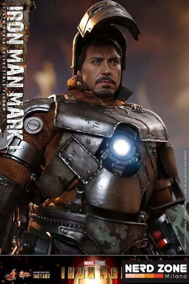 Hot Toys MMS605D40 Iron Man Mark I Diecast 1/6 Action Figure