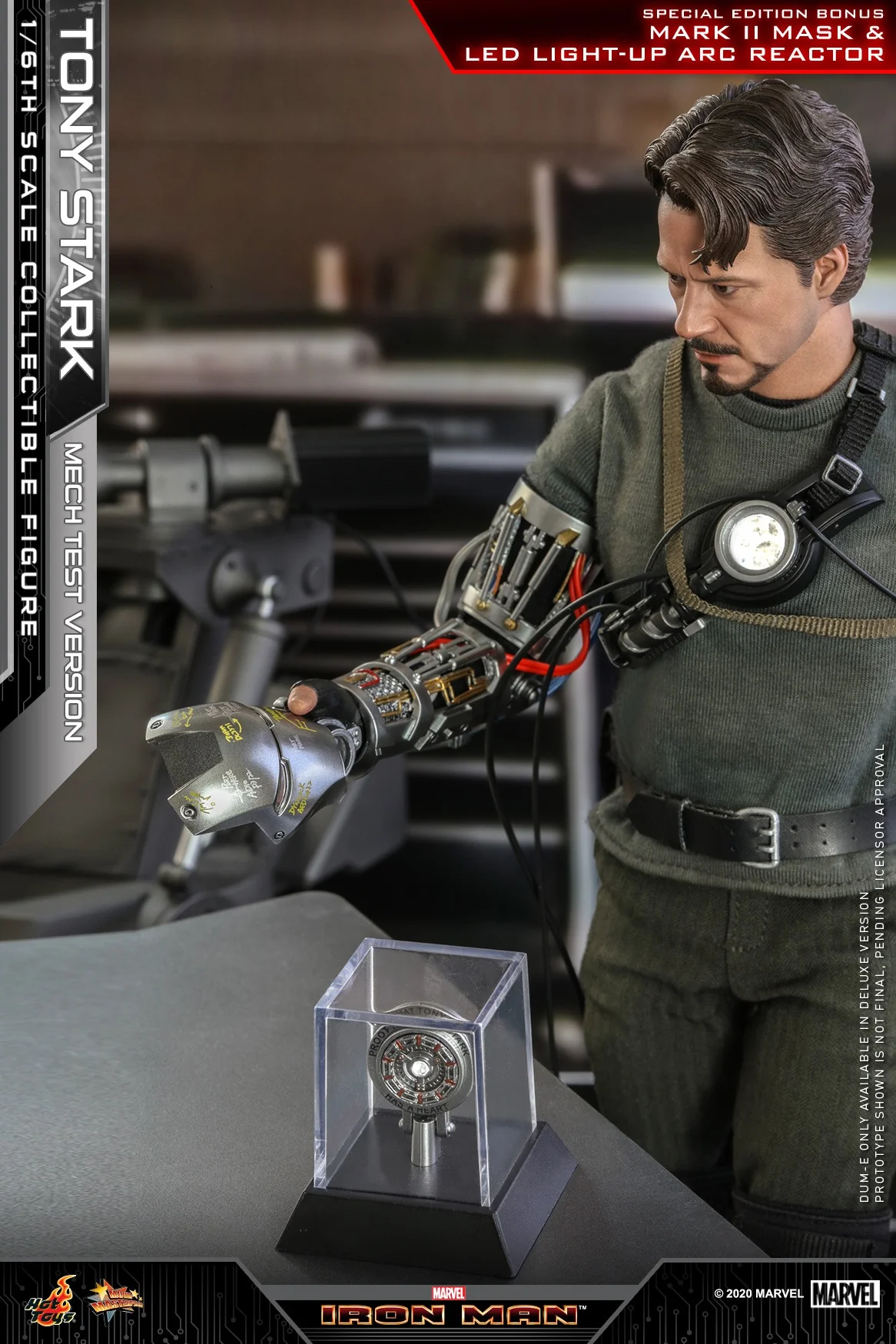 Hot Toys MMS581B Iron Man Tony Stark (Mech Test Version 2.0) (Special Edition)
