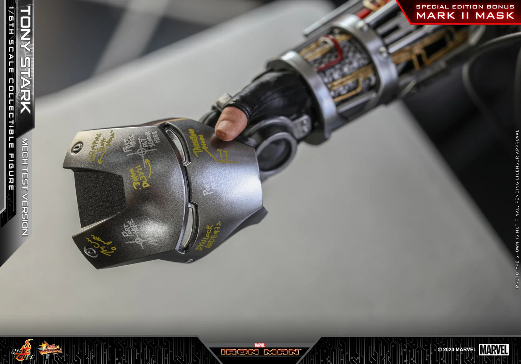 Hot Toys MMS581B Iron Man Tony Stark (Mech Test Version 2.0) (Special Edition)
