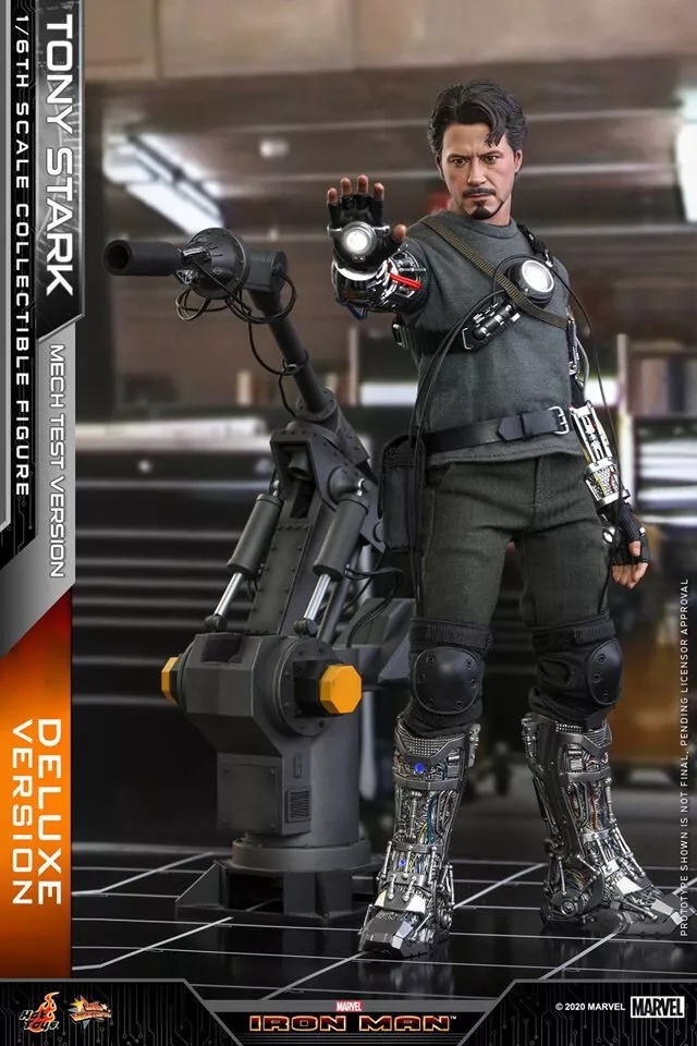 Hot Toys MMS581B Iron Man Tony Stark (Mech Test Version 2.0) (Special Edition)