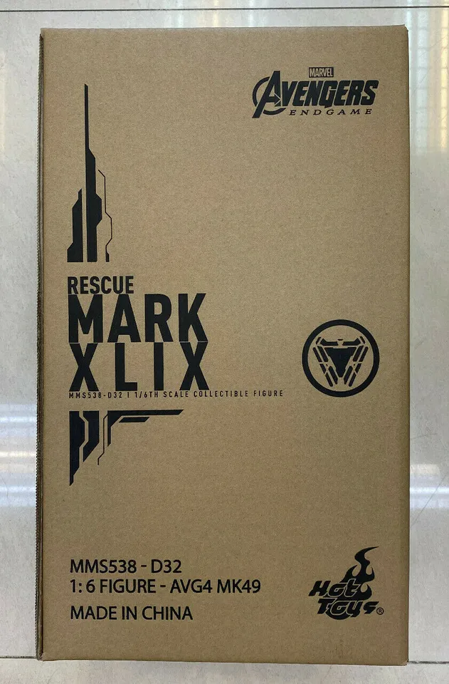 Hot Toys Avengers Endgame Rescue Mark XLIX 1/6th Scale Collective Figure MMS538D32