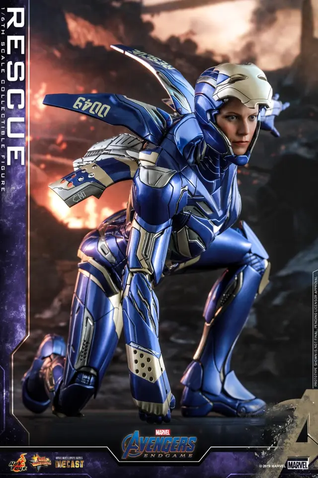 Hot Toys Avengers Endgame Rescue Mark XLIX 1/6th Scale Collective Figure MMS538D32