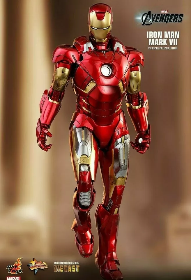 Hot Toys MMS500D27 The Avengers Iron Man Mark VII MK7 1/6 Diecast Action Figure 