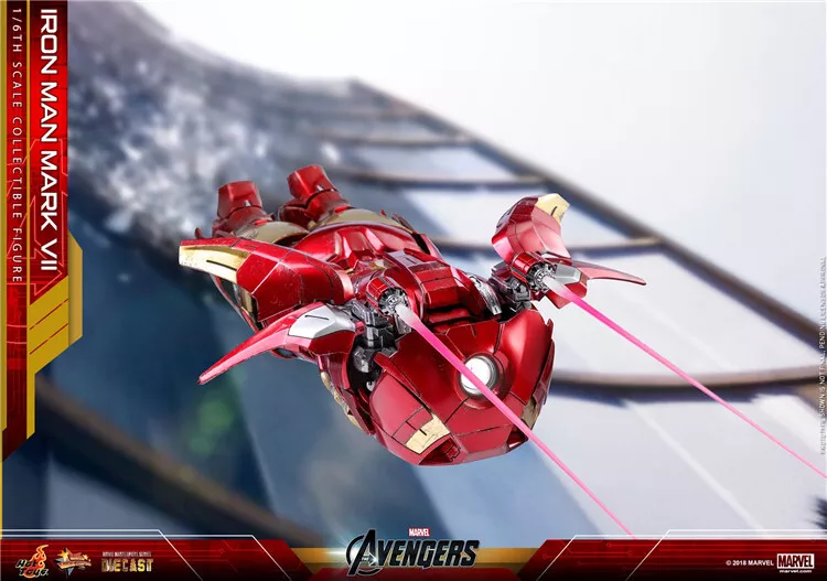 Hot Toys MMS500D27 The Avengers Iron Man Mark VII MK7 1/6 Diecast Action Figure 
