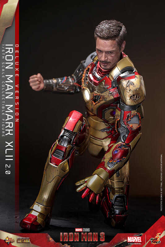 In stock! Hot Toys Deluxe MARK 42 XLII (2.0) Hot Toys MMS759D66 1/6 IRON MAN mk42 Figure