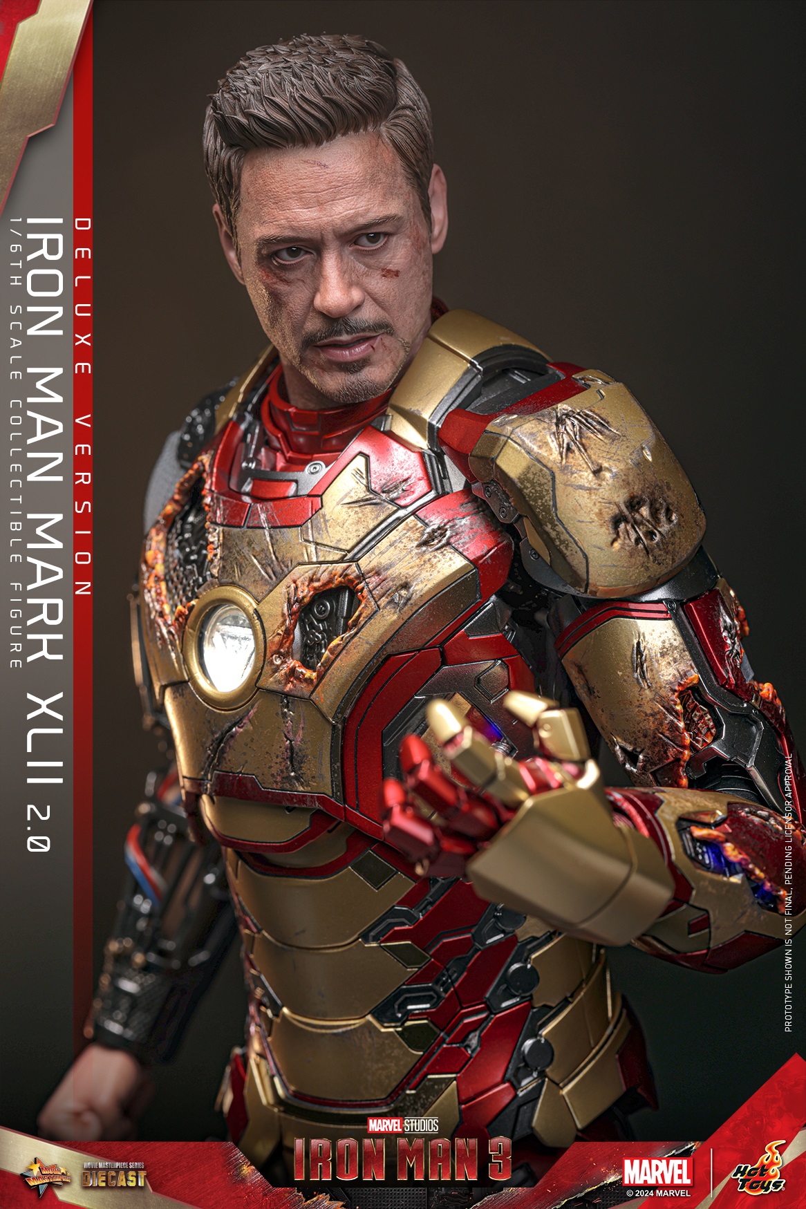 Pre-Order! Hot Toys Deluxe MARK 42 XLII (2.0) Hot Toys MMS759D66 1/6 IRON MAN mk42 Figure