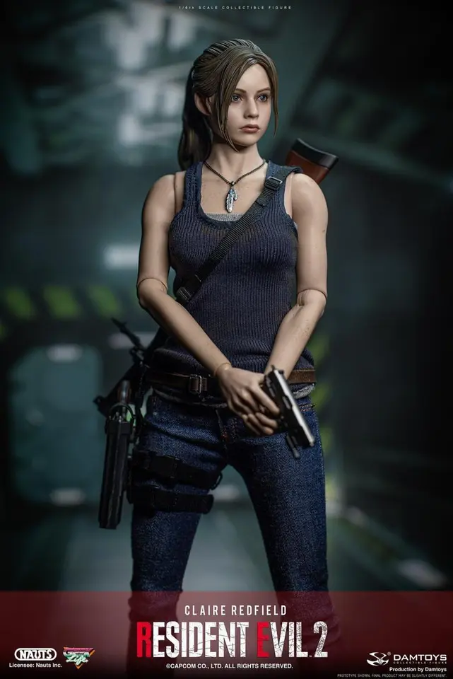 NAUTS x DAMTOYS Claire DMS031 Resident Evil Biohazard 1/6 Action Figure 