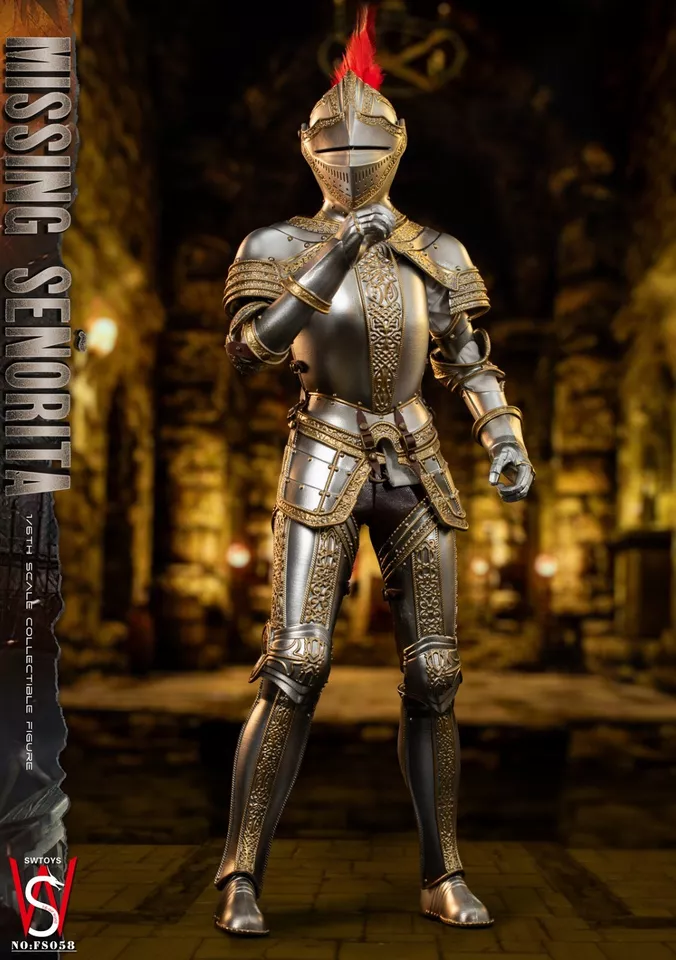 SWTOYS FS058 1/6 Ashley Graham Resident Evil Knight Armor Figure