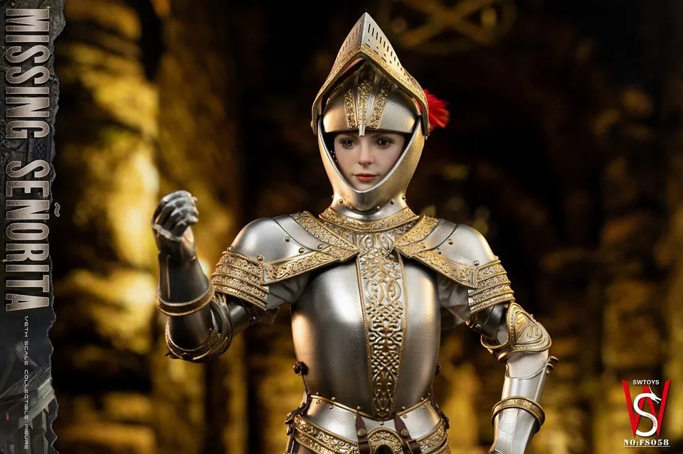 SWTOYS FS058 1/6 Ashley Graham Resident Evil Knight Armor Figure