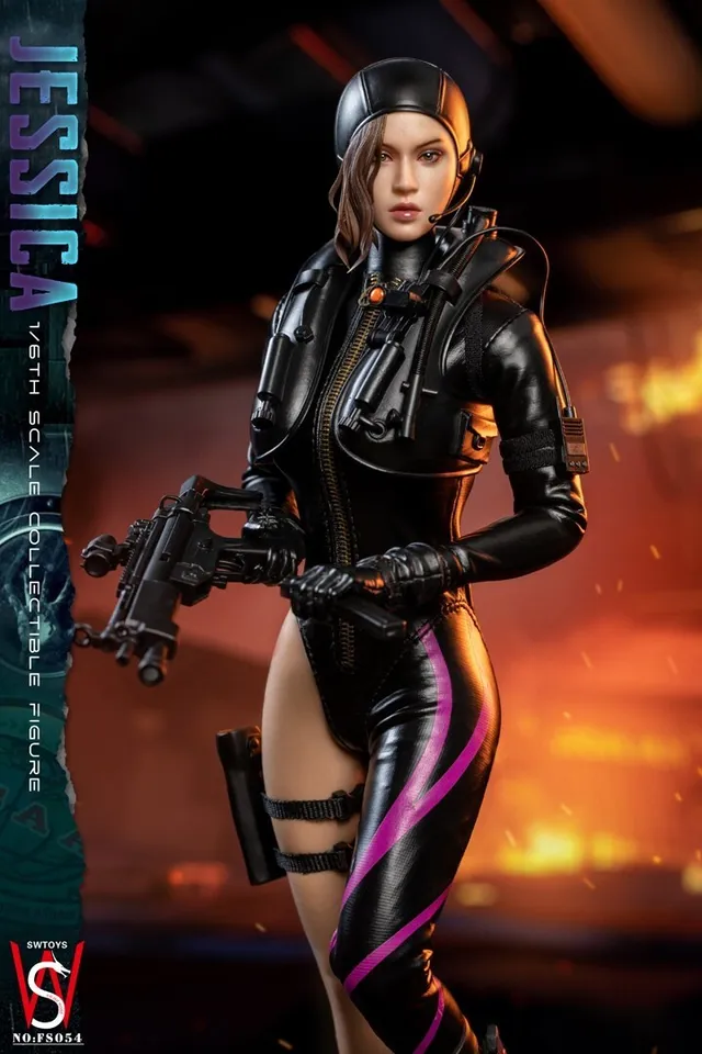  SWTOYS FS054 Jessica Sherawat 1/6 Resident Evil Revelations Figure