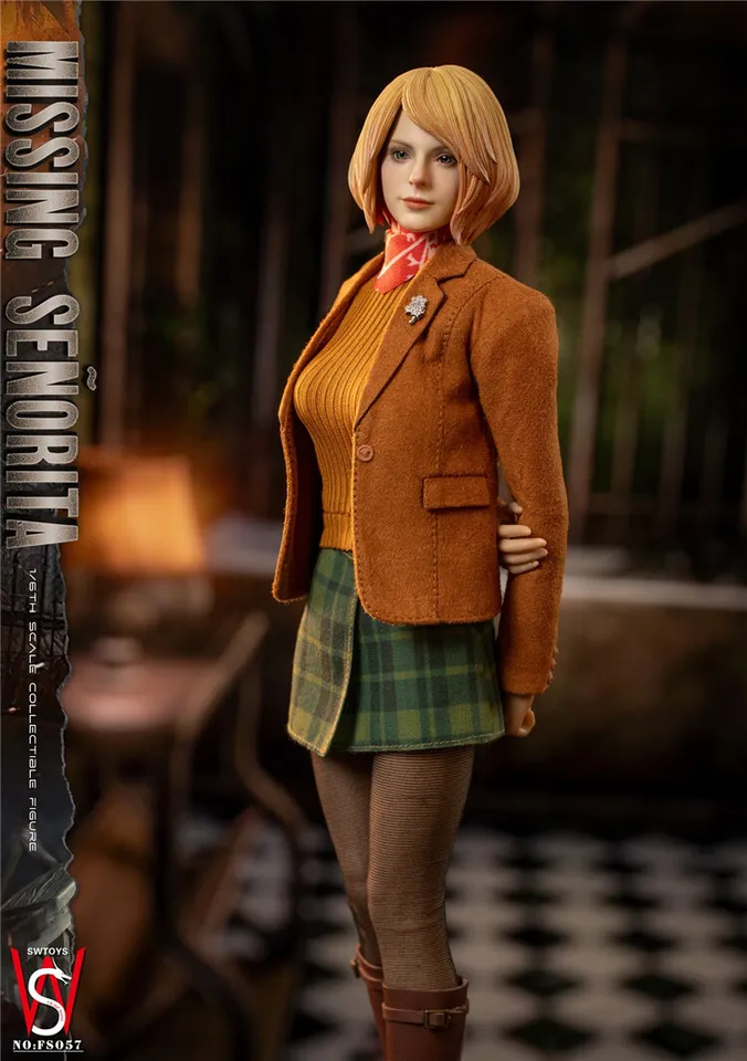 SWTOYS FS057 1/6 Ashley Graham Resident Evil Remake Figure Toy