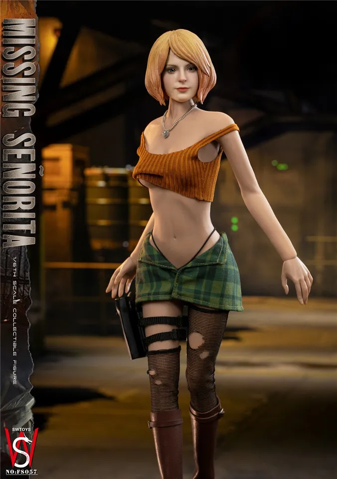 SWTOYS FS057 1/6 Ashley Graham Resident Evil Remake Figure Toy