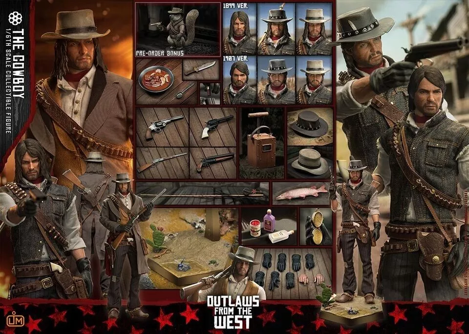 Pre-Order! LimToys LIM011 1/6 Red Dead Redemption John Marston Action Figure toy