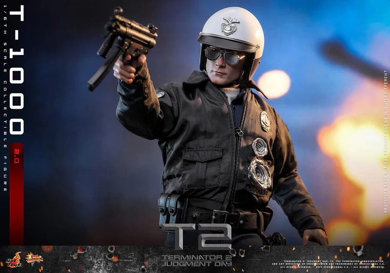 In stock! Hot Toys MMS774 Terminator 2 Judgement Day T1000 (2.0) 1/6 Figure