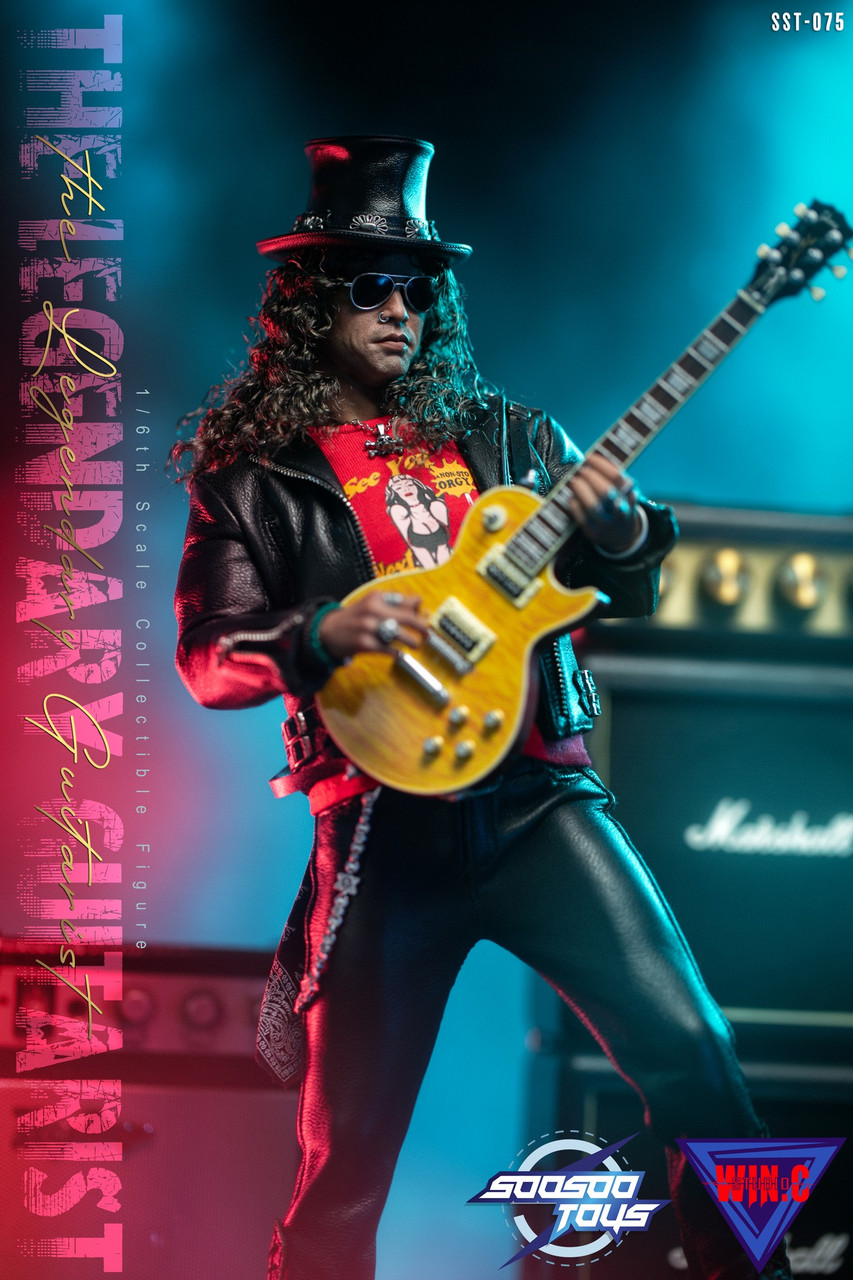 Pre-Order! Soosootoys SST075 1/6 Lengendary Guitarist Slash Figure Guns N Roses
