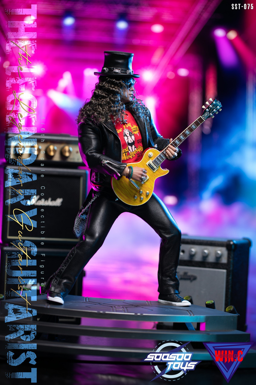 Pre-Order! Soosootoys SST075 1/6 Lengendary Guitarist Slash Figure Guns N Roses