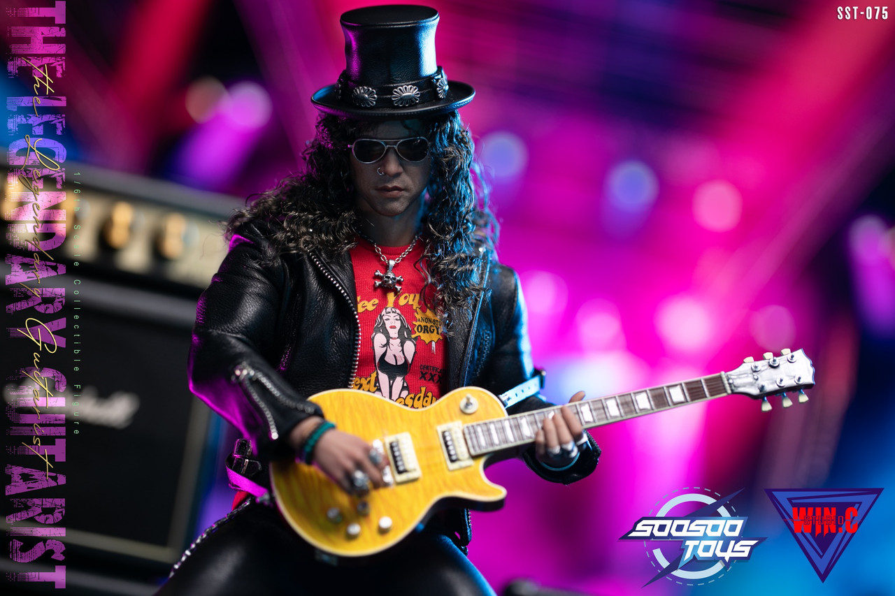 Pre-Order! Soosootoys SST075 1/6 Lengendary Guitarist Slash Figure Guns N Roses