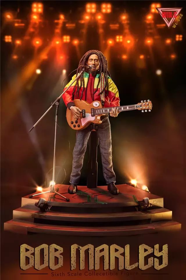 Win.c Studio WC-002 1/6 Raggie Bob Marley 12" Action Figure