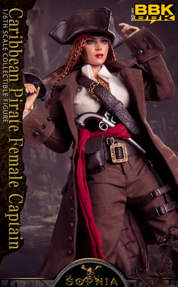 BBK BBK017 1/6 Caribbean Pirate Sophia 12" Figure
