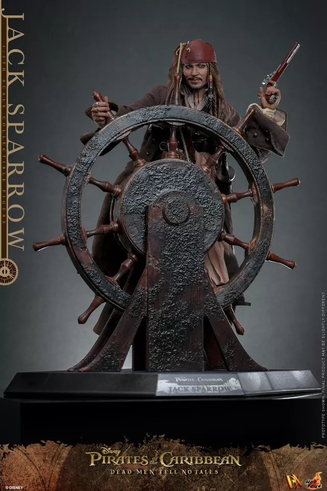 In Stock! Hot Toys DX037 1/6 Pirates of The Caribbean Jack Sparrow Figure