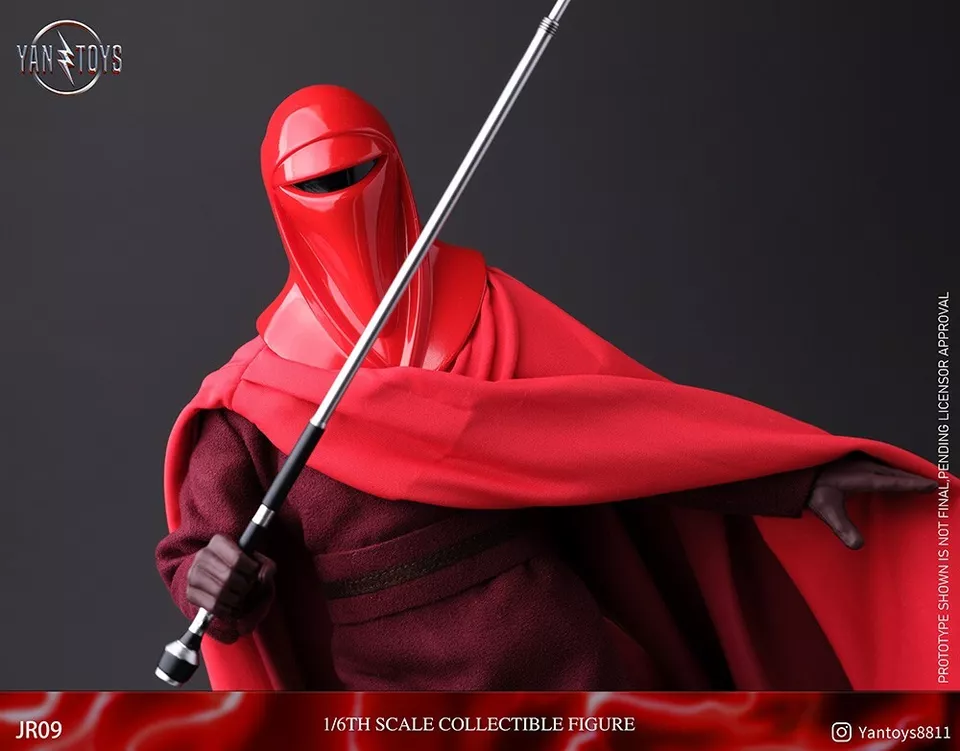 In Stock! YANTOYS JR09 1/6 Star Wars Imperial Royal Guard Figure Model Emperor