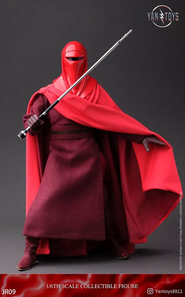 In Stock! YANTOYS JR09 1/6 Star Wars Imperial Royal Guard Figure Model Emperor