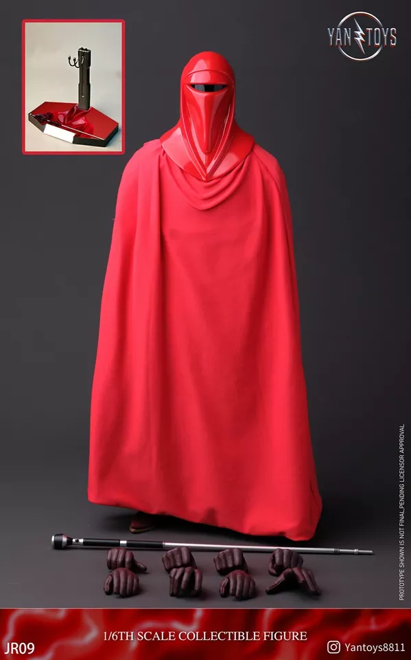 In Stock! YANTOYS JR09 1/6 Star Wars Imperial Royal Guard Figure Model Emperor