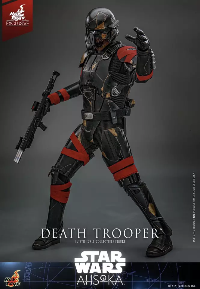 Hot Toys TMS134 The AHSOKA 1/6 Death Trooper Star Wars Action Figure