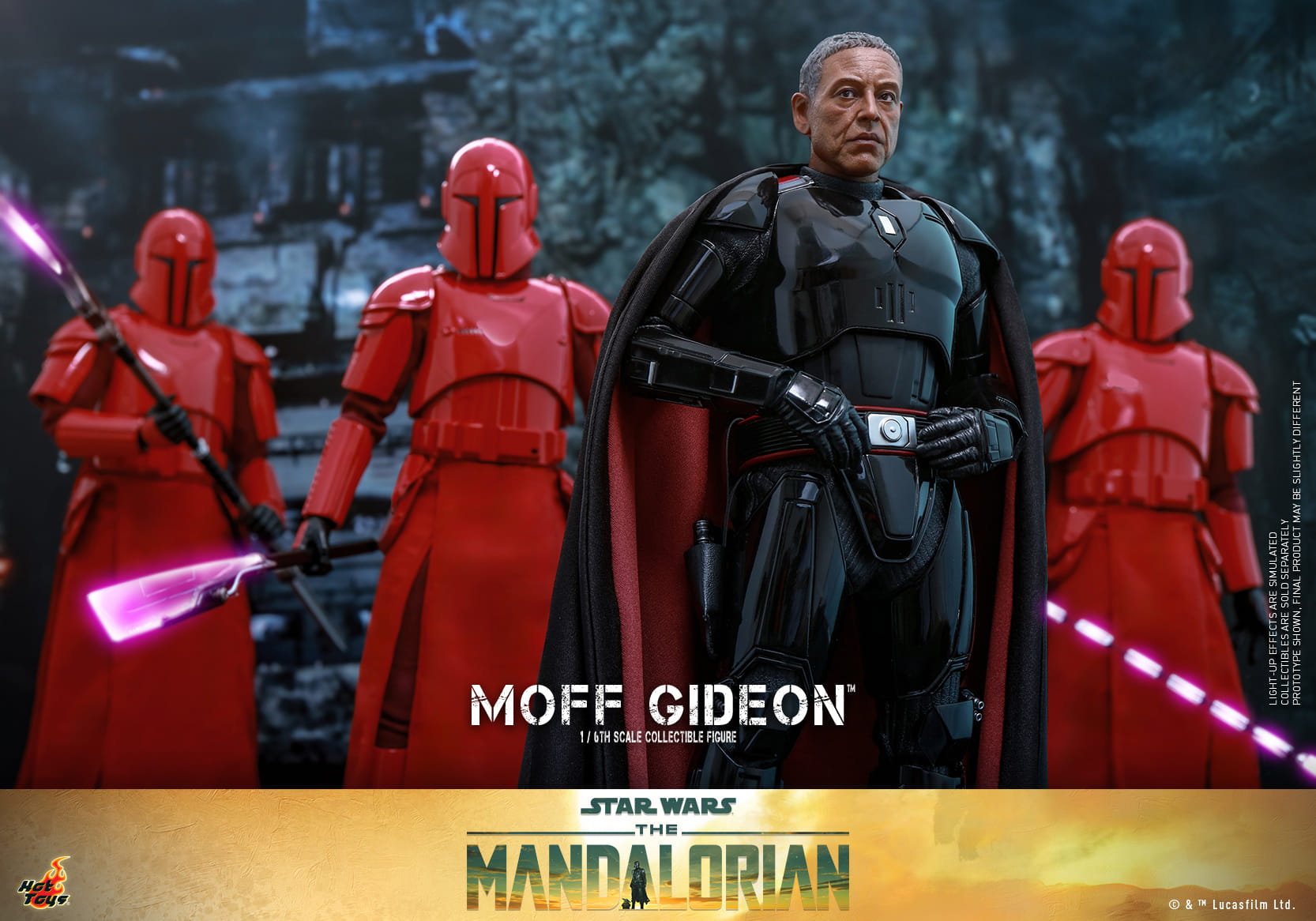 Hot Toys TMS107 Star Wars The Mandalorian 1/6 Moff Gideon Action Figure