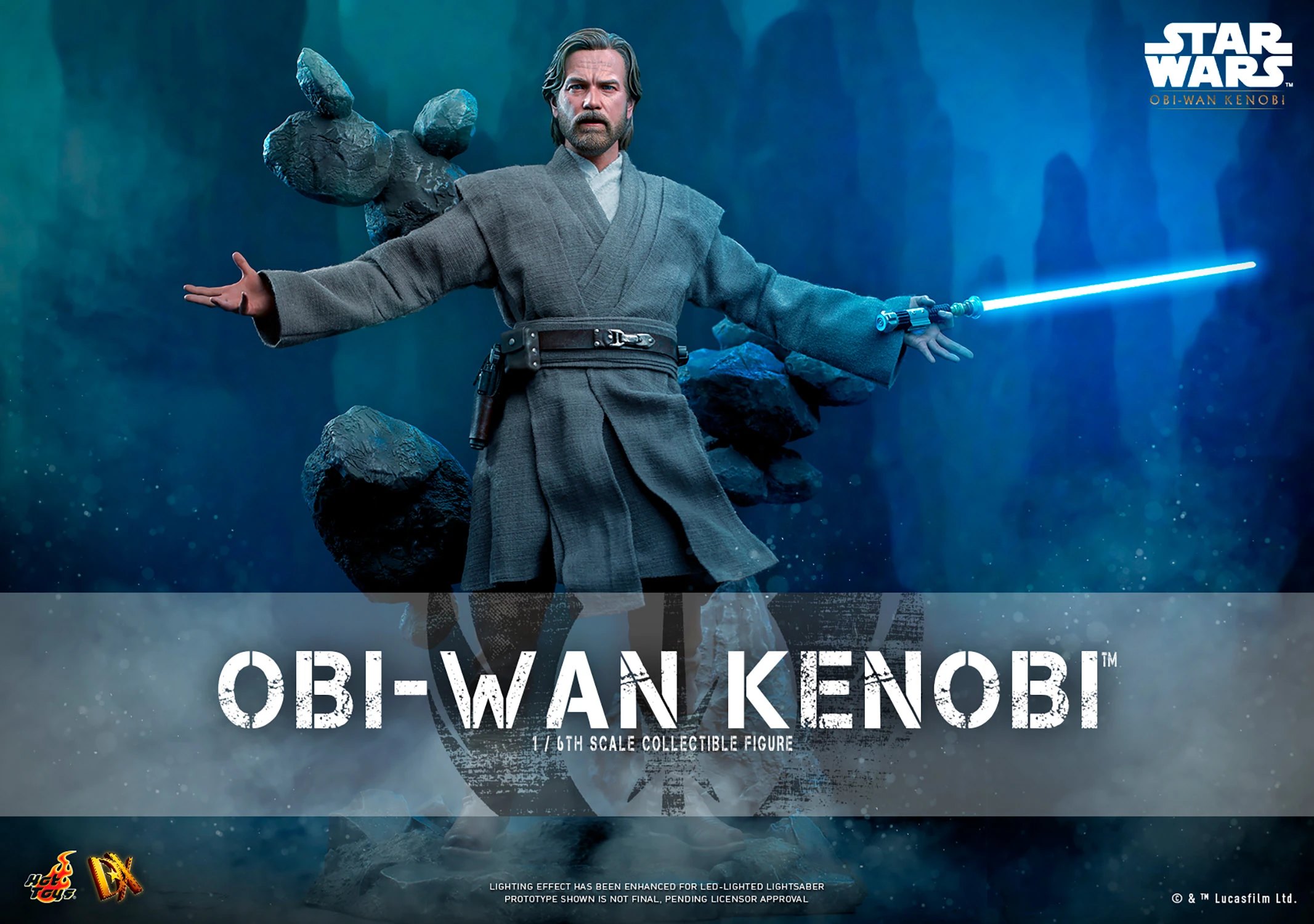 Hot Toys DX26 Star Wars Obi Wan Kenobi 1/6 Figure A Jedi's Return