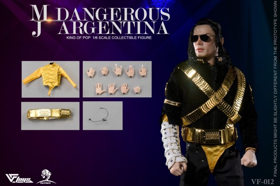 In Stock! VFTOYS x King of Figure VF-012 MJ Dangerous Argentina 1/6 toy