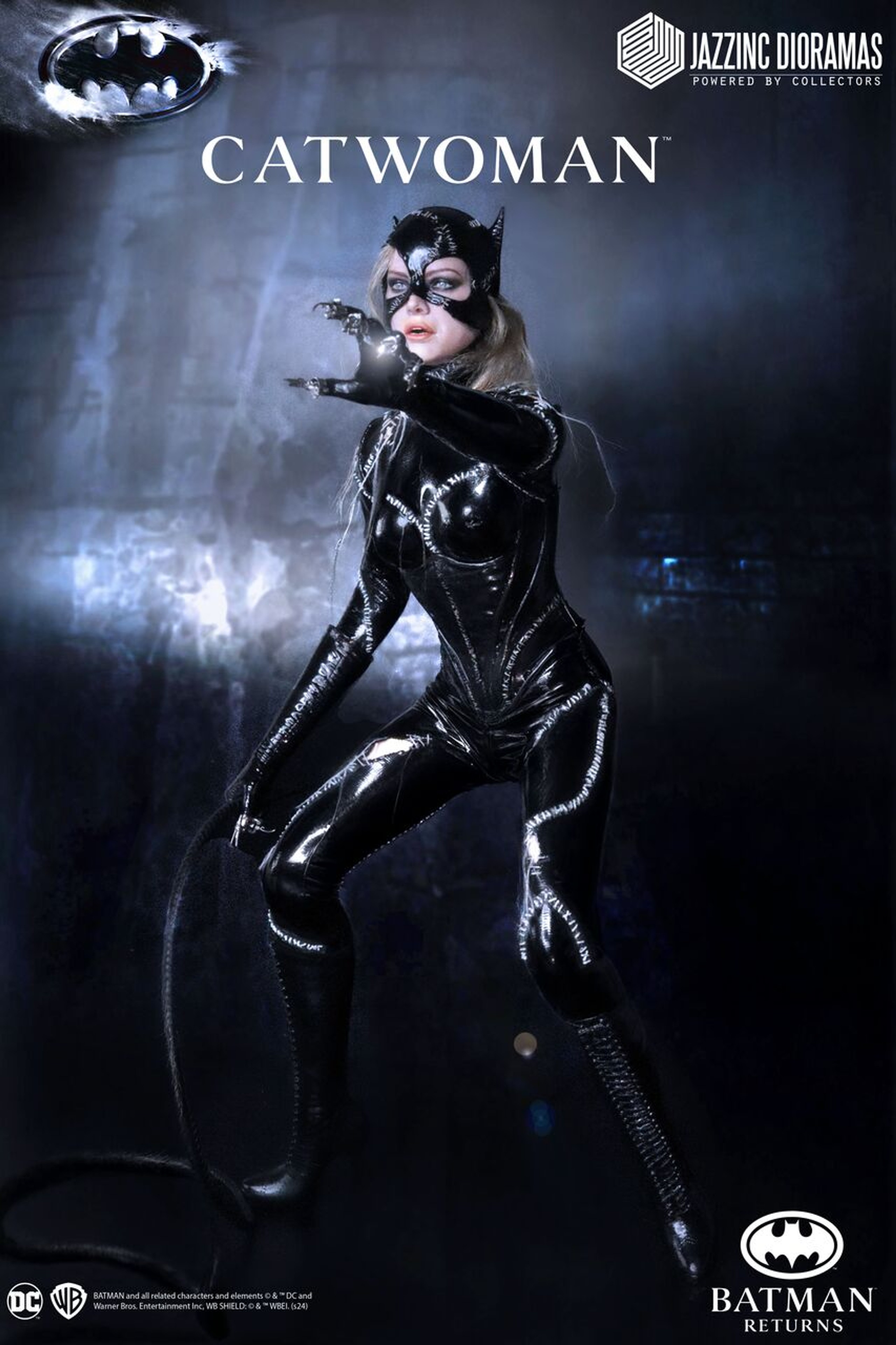 Pre-Order! Jazzinc 1/6 Batman Returns - Catwoman Figure ((Deluxe Battle Damage)
