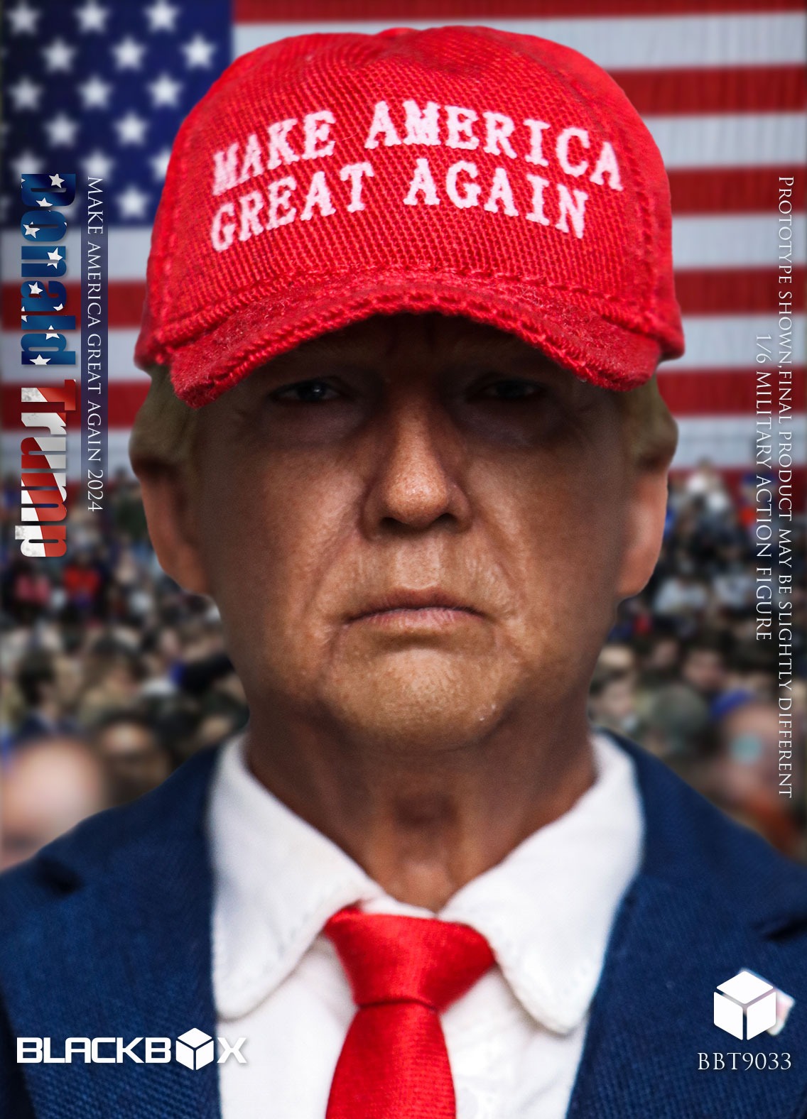 In Stock! BLACKBOXTOYS Studio - 1/6 Celebrity Series Donald Trump BBT9033B