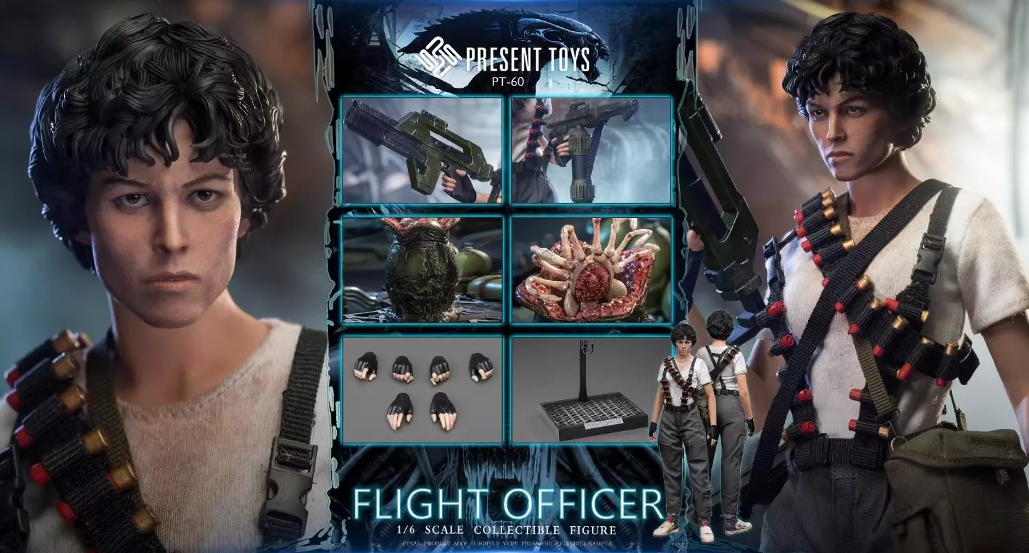 PRESENT TOYS PT-sp60 1/6 Aliens Ellen Ripley Figure predator romulus