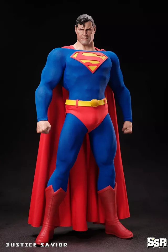 In Stock! SSR SSC-014 1/6 Superman Justice Savior Action Figure Toy DC 