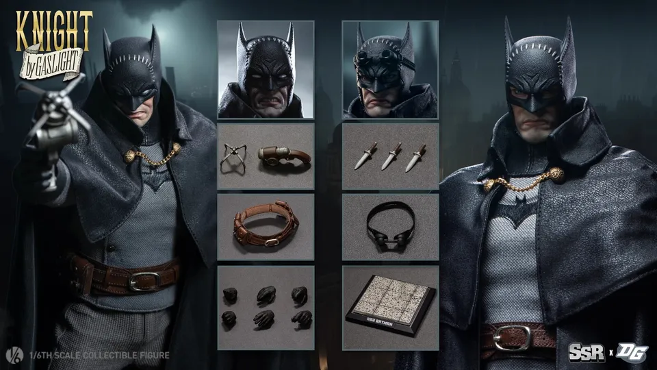 In Stock! SSR TOYS SSC-011 Batman Gotham by Gaslight 1/6 Dark Knight Figure