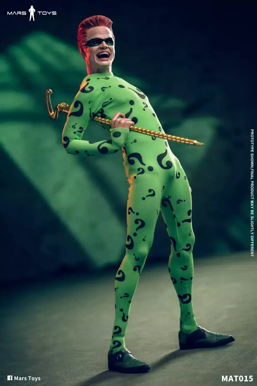 Mars Toys MAT015 1/6 Forever Riddler Jim Carrey 12" Figure batman toys hot